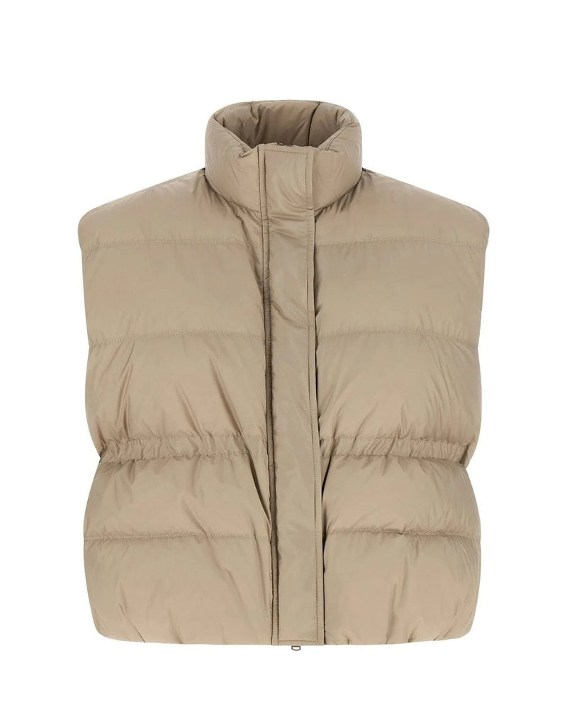Brunello Cucinelli Vest in gray, Polyester