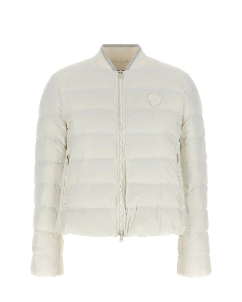 Brunello Cucinelli Puffer Jacket in white, Polyester