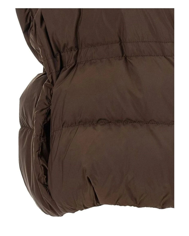 Brunello Cucinelli Vest in brown, Polyester — view 4