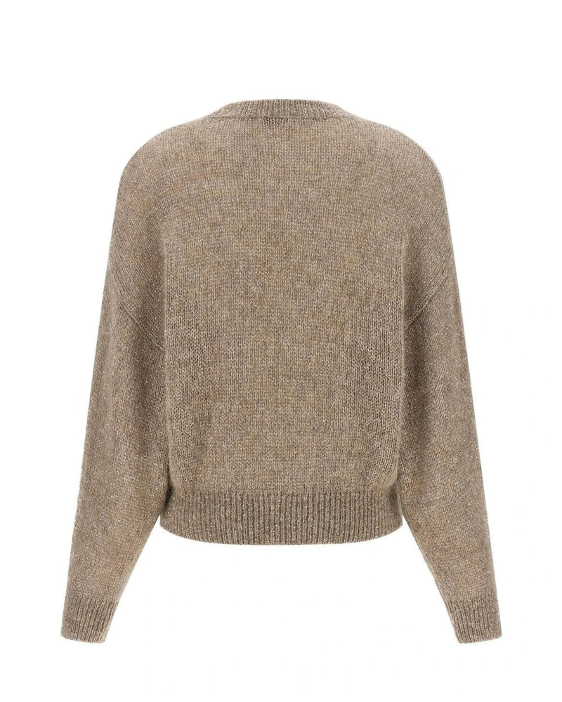 Brunello Cucinelli Sweater in beige, Polyamide — view 2