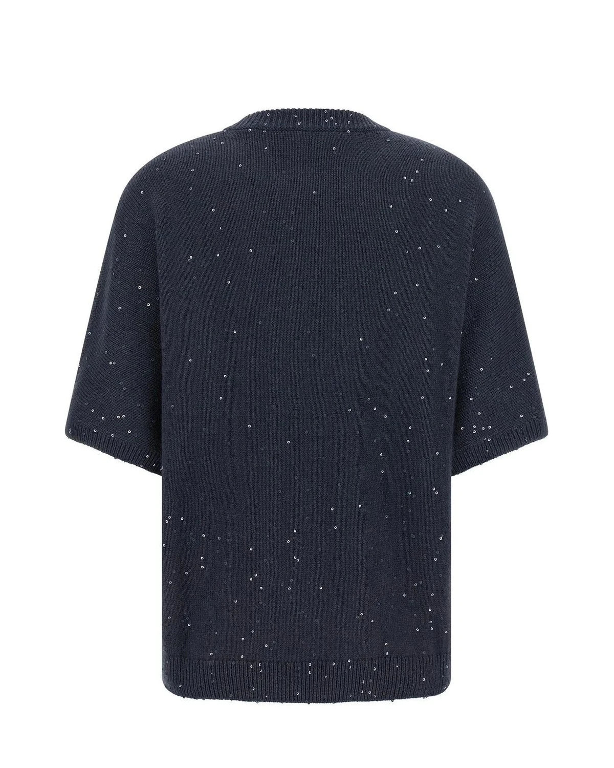 Brunello Cucinelli Sweater in blue, Cashmere — view 2