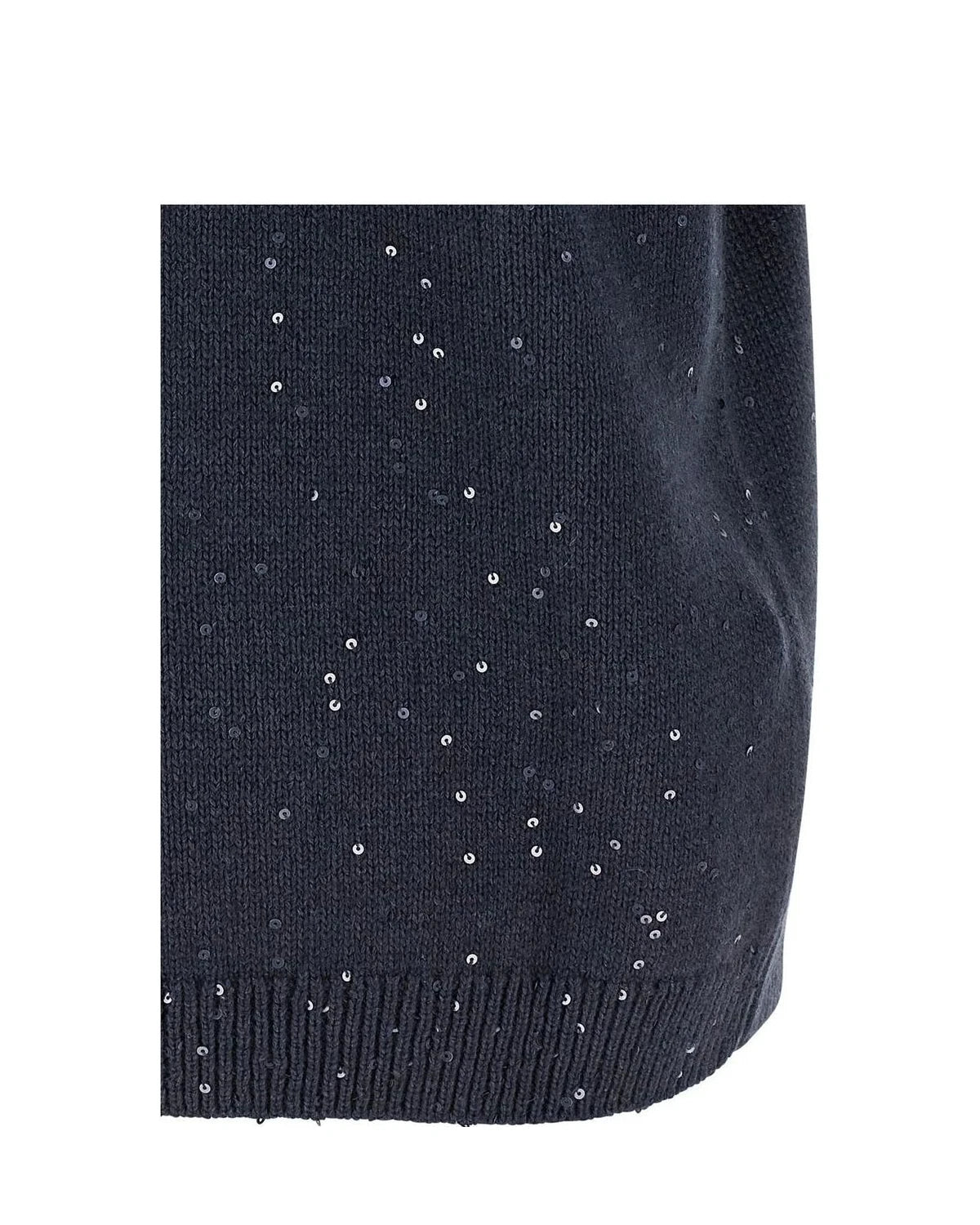 Brunello Cucinelli Sweater in blue, Cashmere — view 4