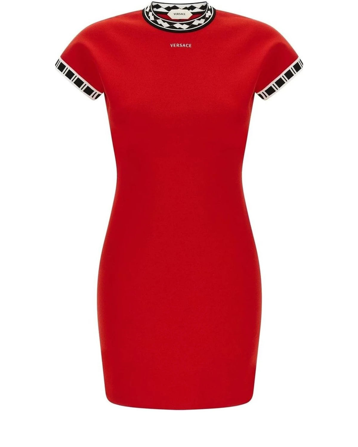 Versace Dresse in multicolor, Cotton