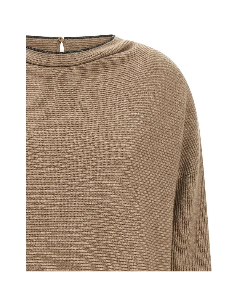 Brunello Cucinelli Dresse in beige, Wool — view 3