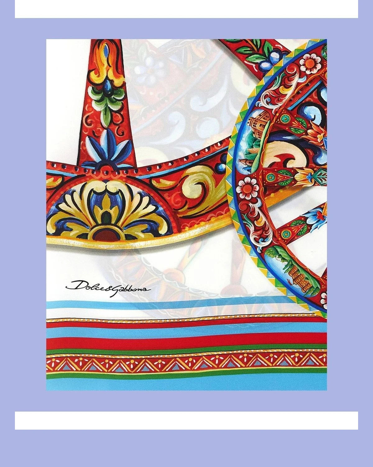 Dolce & Gabbana Scarves & Shawl in multicolor, Silk — view 3