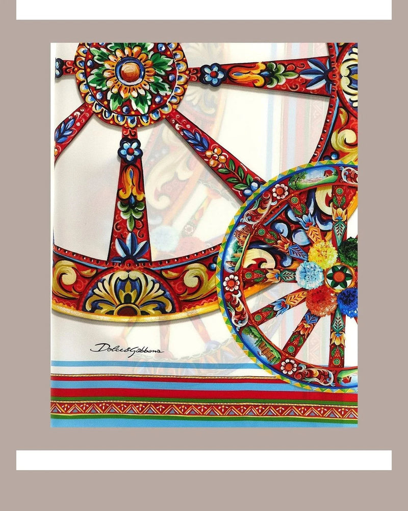 Dolce & Gabbana Scarves & Shawl in multicolor, Silk — view 3
