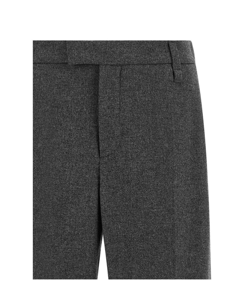Brunello Cucinelli Trouser in gray, Virgin Wool — view 3