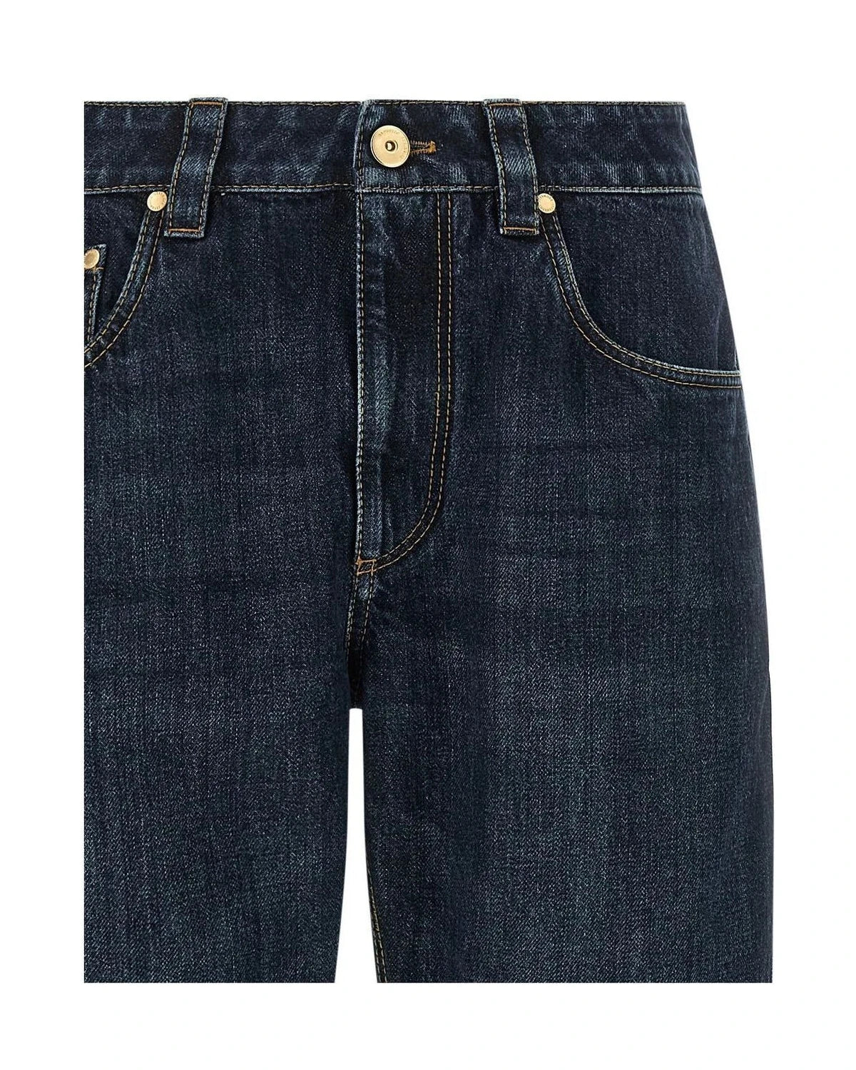 Brunello Cucinelli Jean in blue, Cotton — view 3