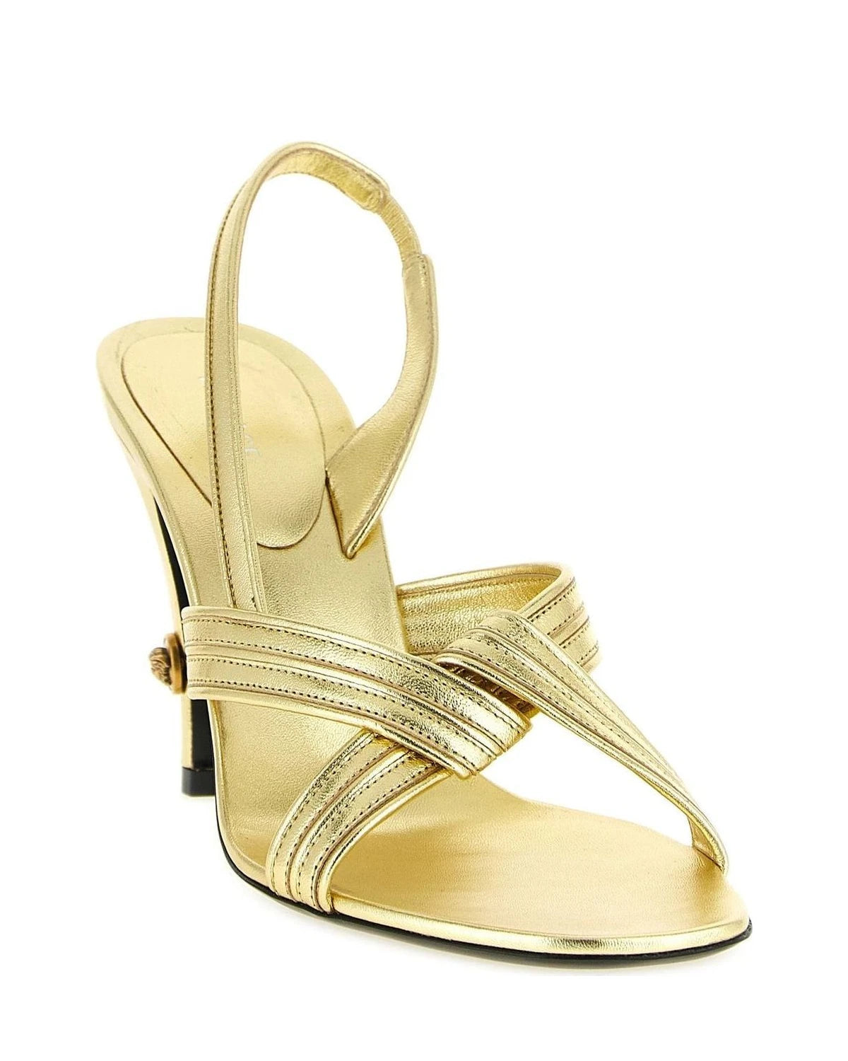 Versace Sandals in gold, Lamb Leather — view 2