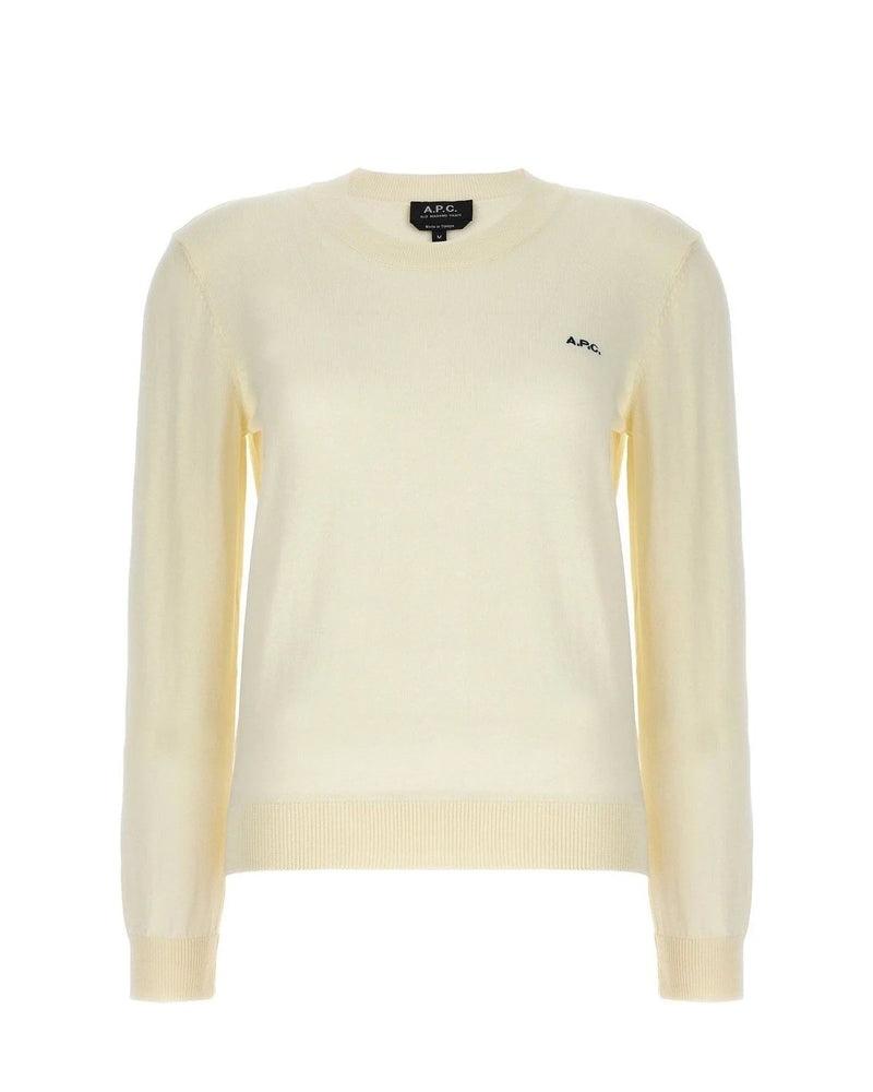 A.P.C. Sweater in beige, Cotton