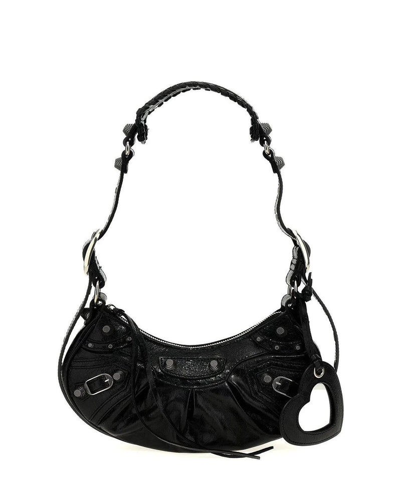 Balenciaga Cross Body Bag in black, Lamb Leather