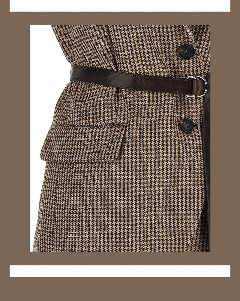 Brunello Cucinelli Bolero Jacket in beige — view 4
