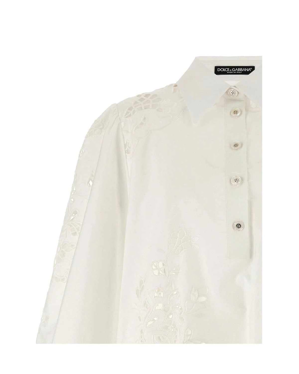 Dolce & Gabbana Dresse in white, Cotton — view 3