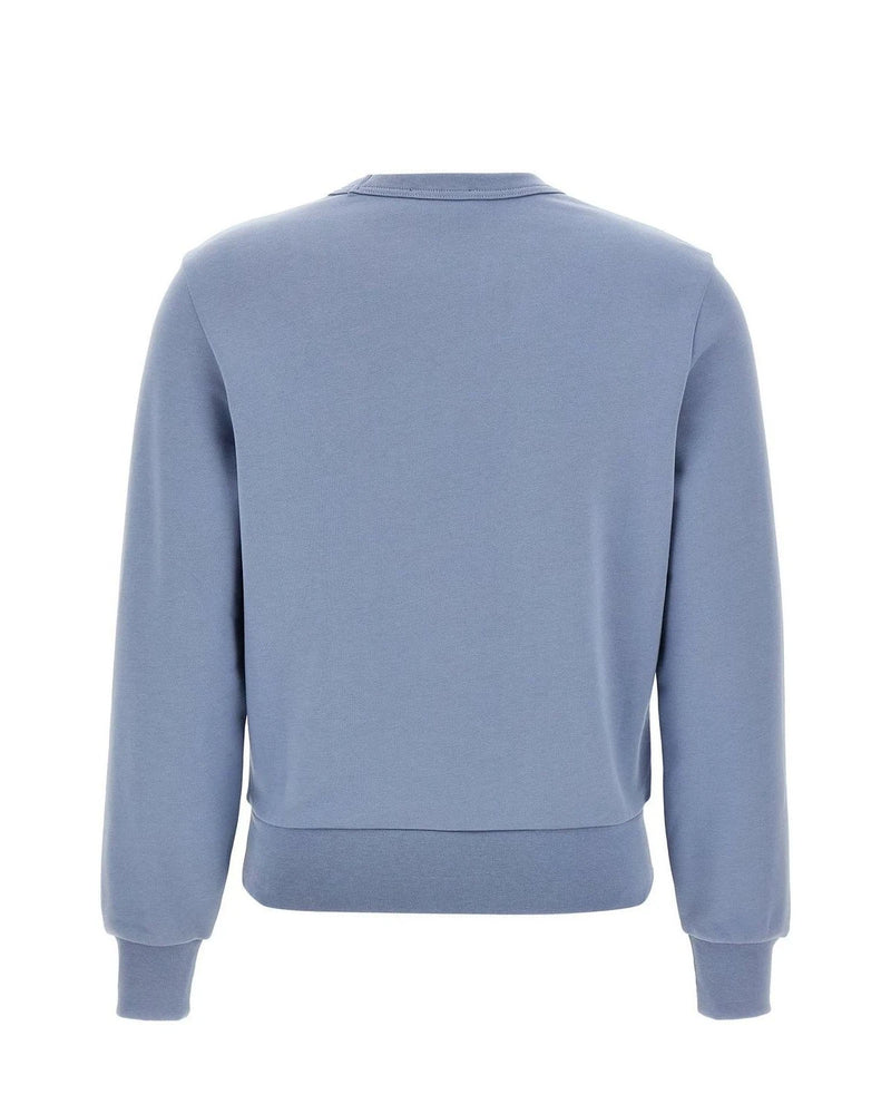 A.P.C. Sweatshirt in blue, Cotton — view 2