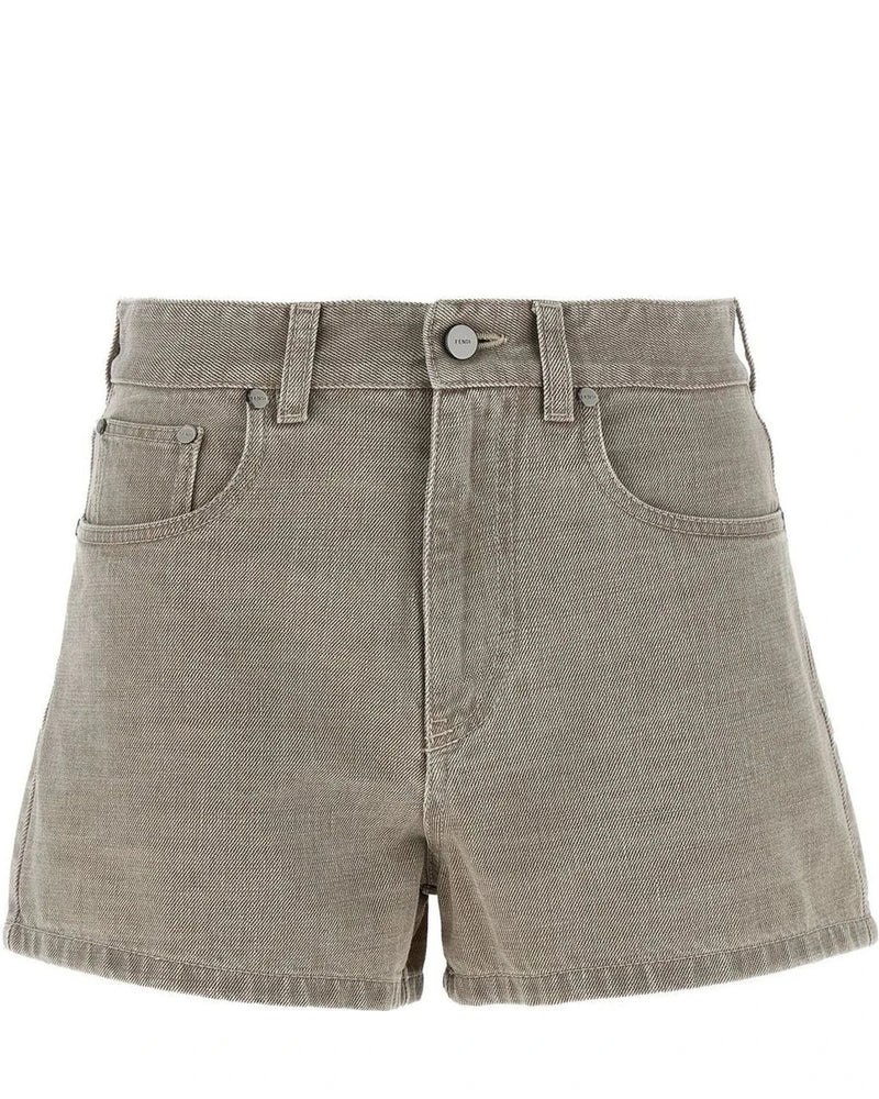 Fendi Denim Short in beige