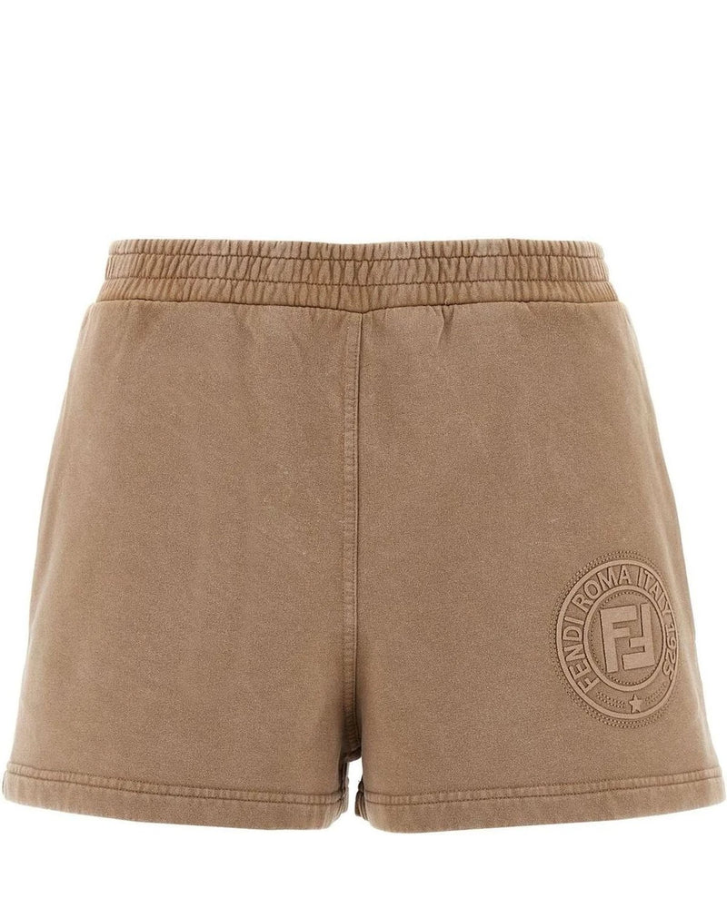 Fendi Short in brown, Cotton