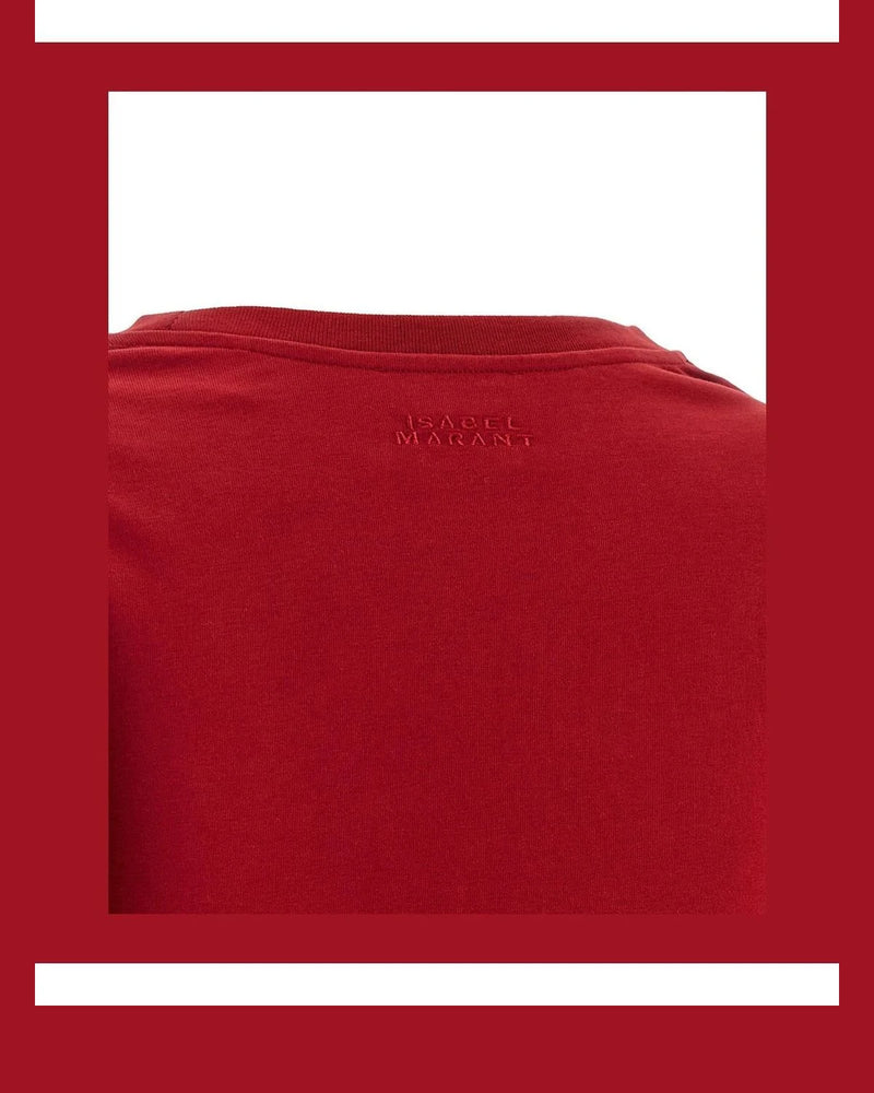 Isabel Marant Dresse in red, Cotton — view 5
