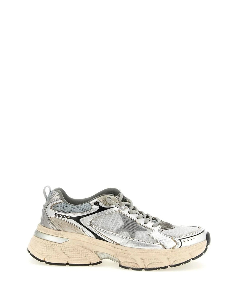 Golden Goose Sneakers in silver