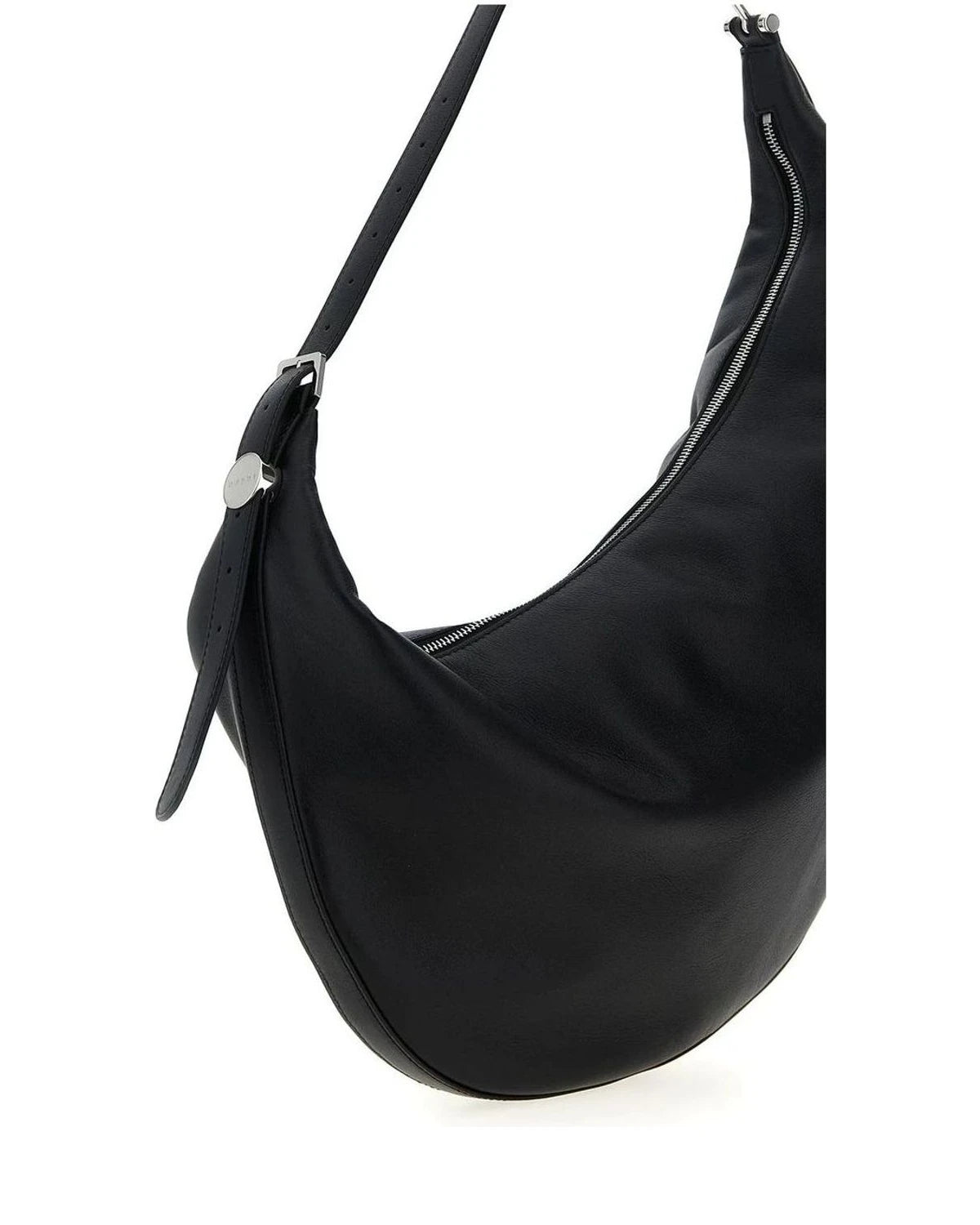 Marni Hobo Bag in black, Calfskin Leather — view 3