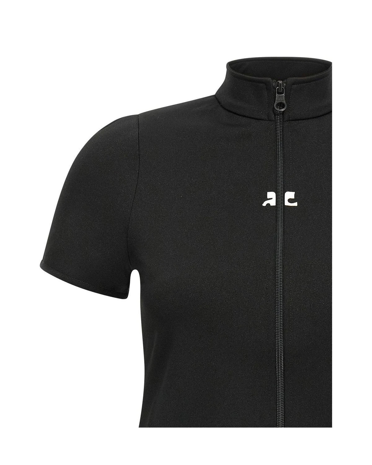 Courrèges Blouse in black — view 3