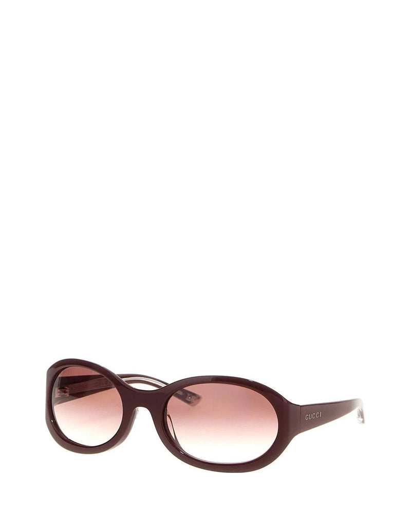 Gucci Sunglasse in red, Acetate — view 3