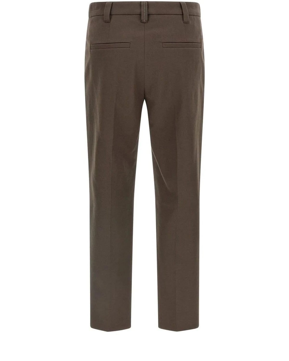 Brunello Cucinelli Trouser in brown, Cotton — view 2