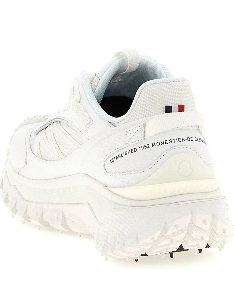 Moncler Athletic Shoes in white, Polyamide — view 3