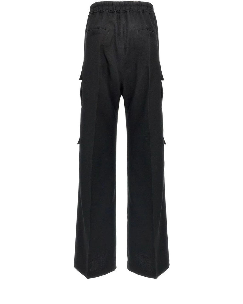 Rick Owens Cargo Pant in black, Wool — view 2