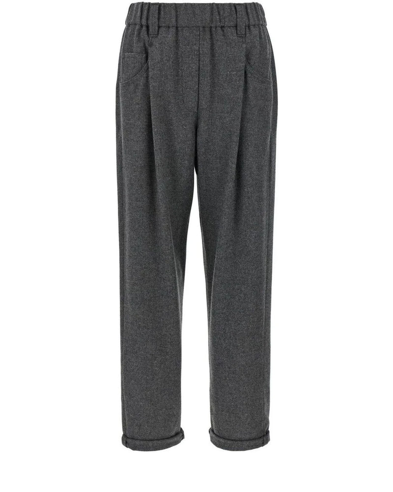 Brunello Cucinelli Trouser in gray, Virgin Wool