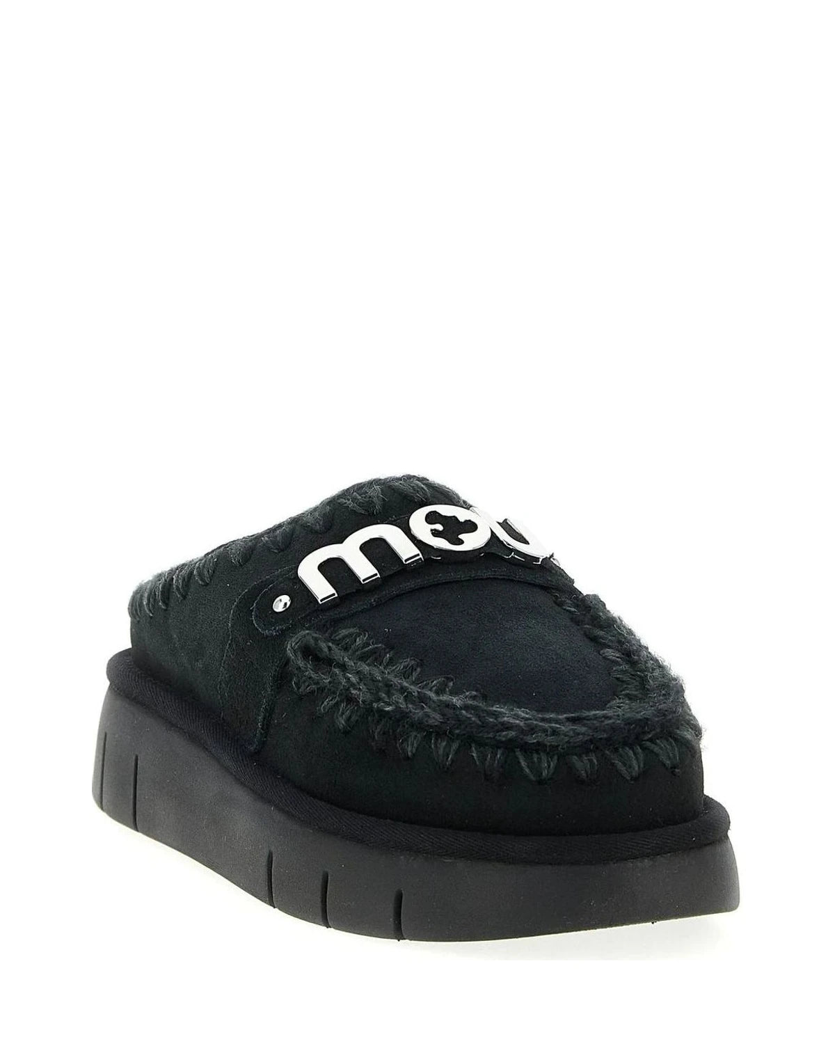 Mou Slippers in black — view 2