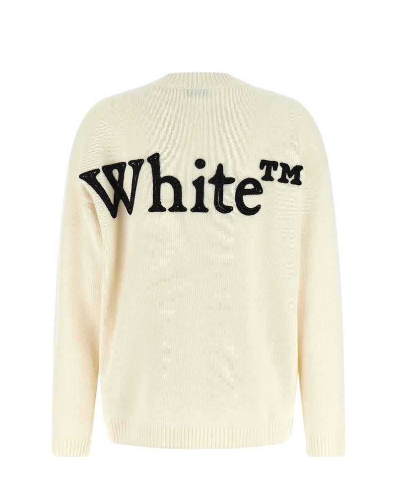 Off-White Sweater in beige — view 2