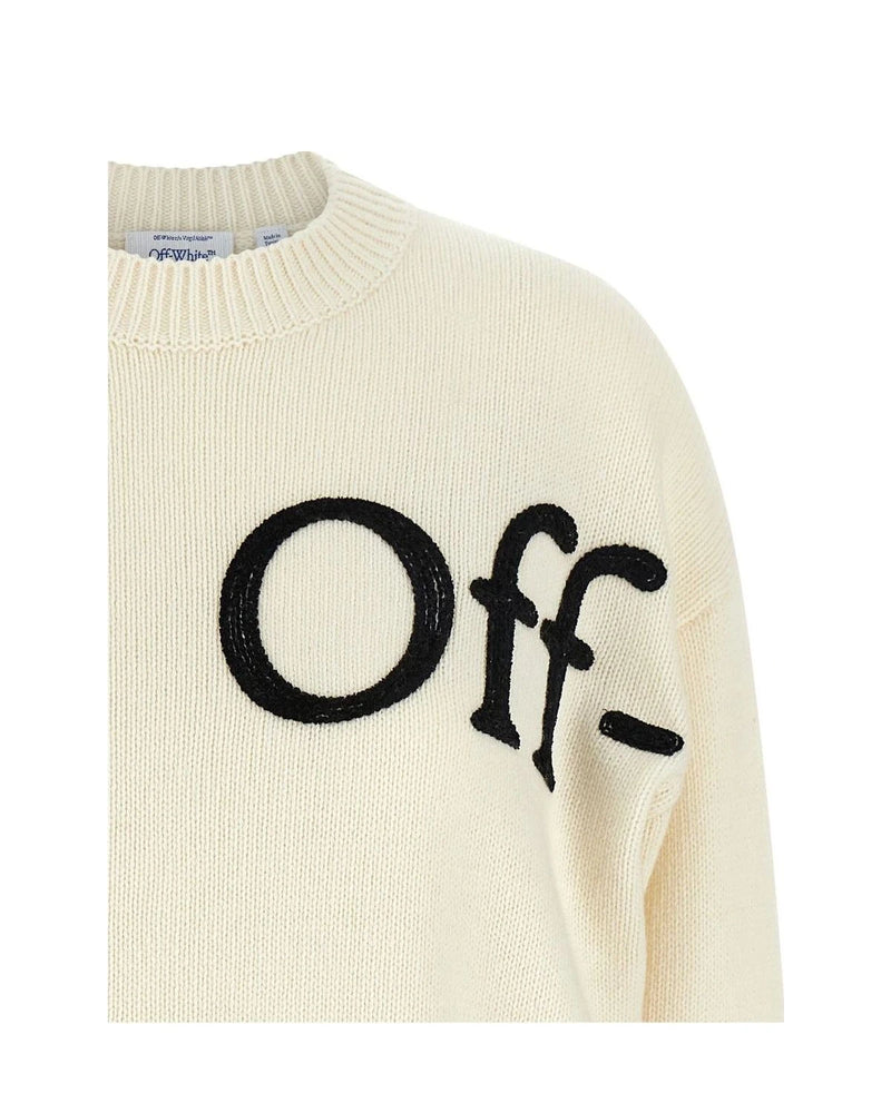 Off-White Sweater in beige — view 3