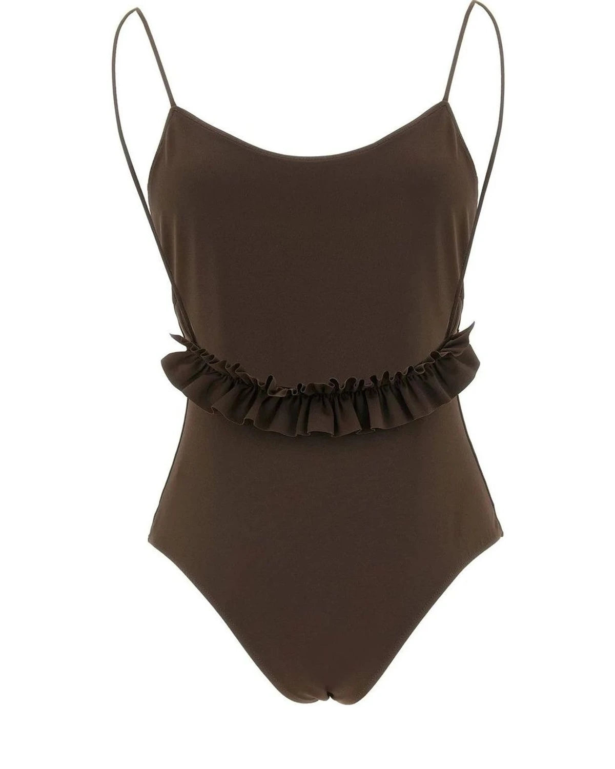 Jacquemus One-Piece Swimsuit in brown, Polyamide — view 2