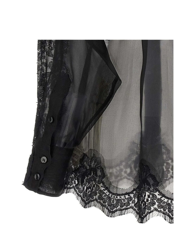 Dolce & Gabbana Blouse in black, Silk — view 4