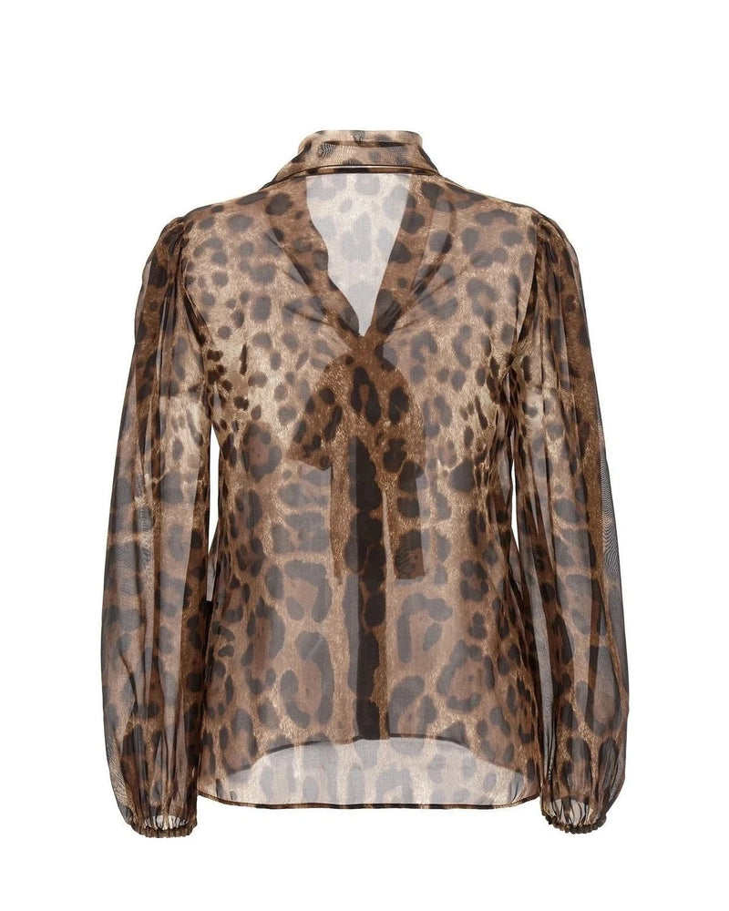 Dolce & Gabbana Blouse in multicolor, Silk — view 2