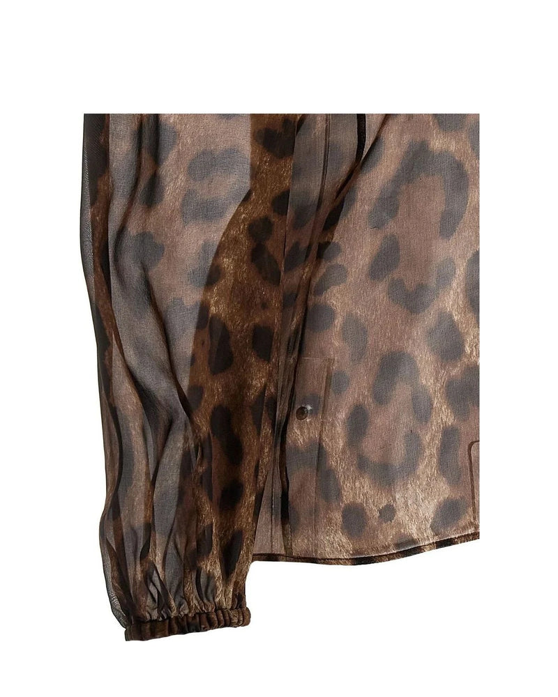 Dolce & Gabbana Blouse in multicolor, Silk — view 4