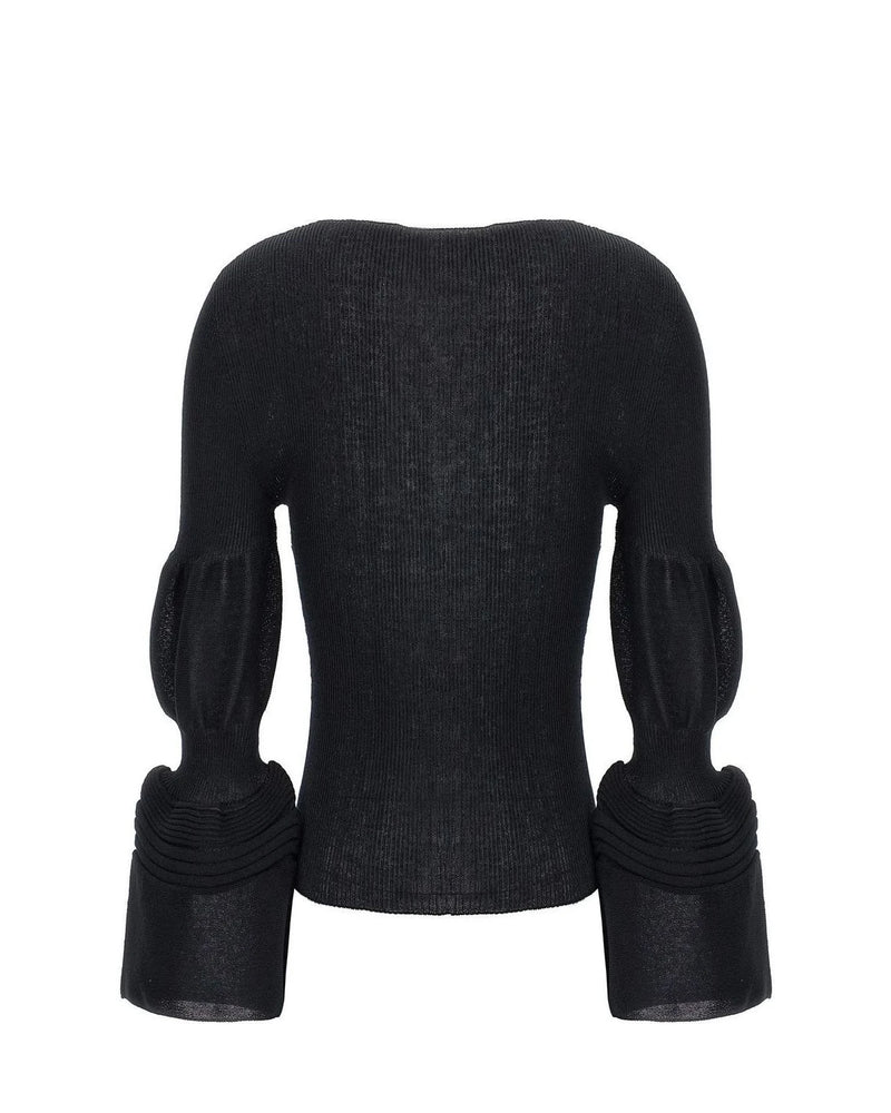 Issey Miyake Sweater in black — view 2