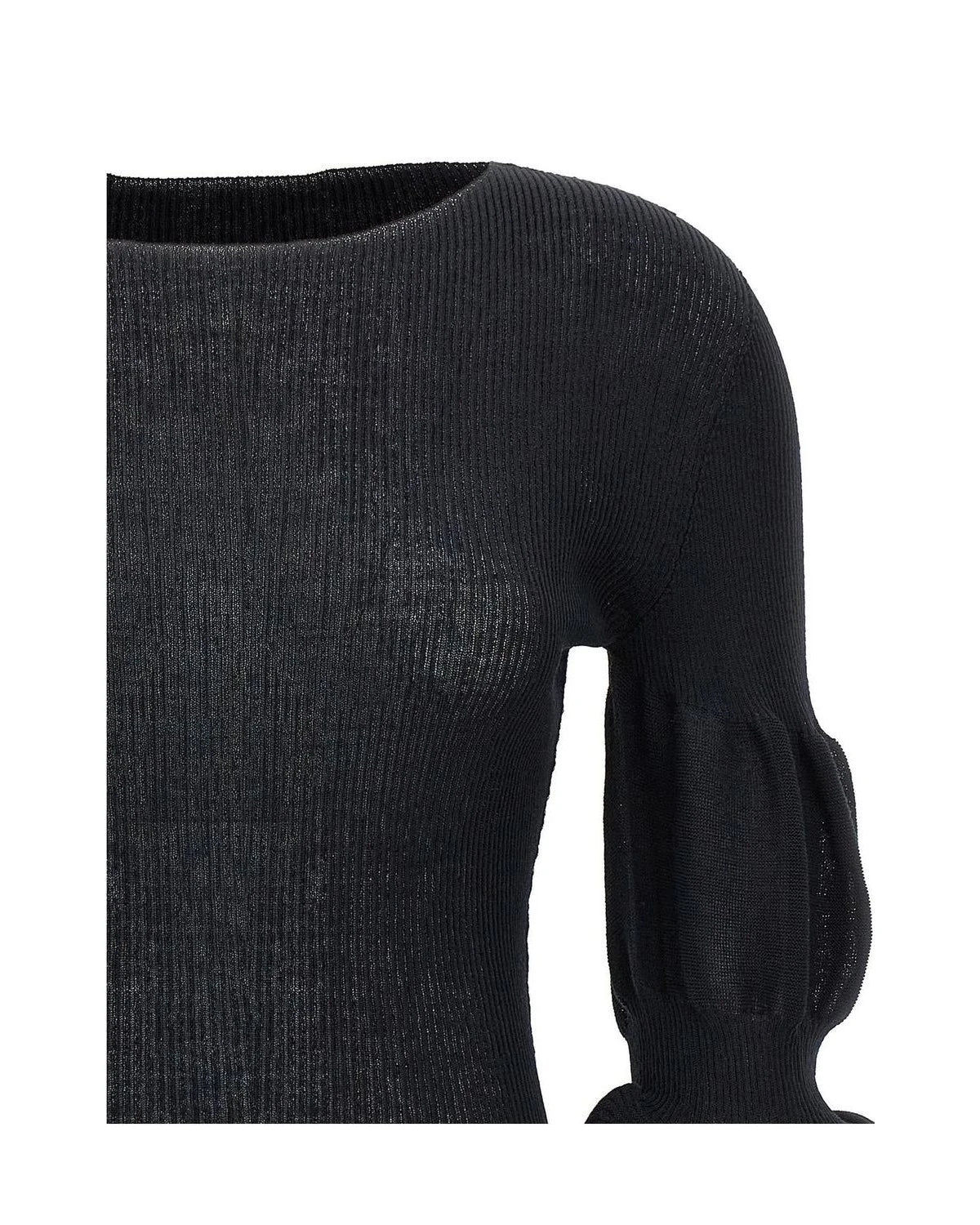 Issey Miyake Sweater in black — view 3