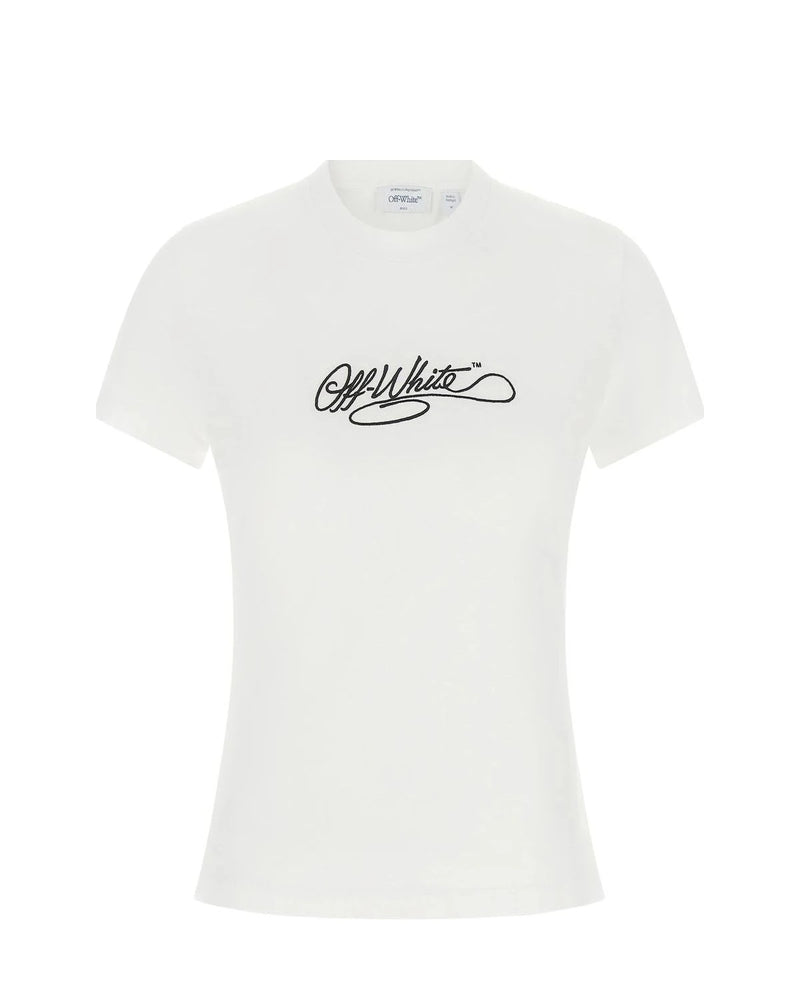 Off-White T-Shirt in white