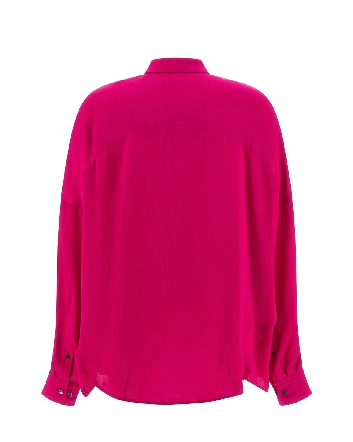Dries Van Noten Dress Shirt in pink, Silk — view 2