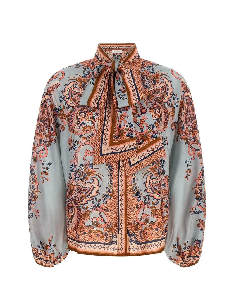 Zimmermann Blouse in multicolor, Silk