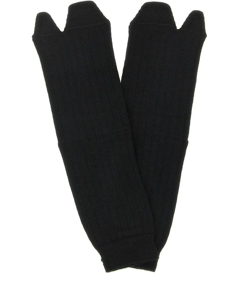 Maison Margiela Toe Sock in black, Wool — view 3