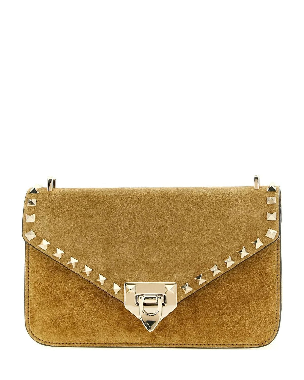 Valentino Garavani Cross Body Bag in beige, Calfskin Leather