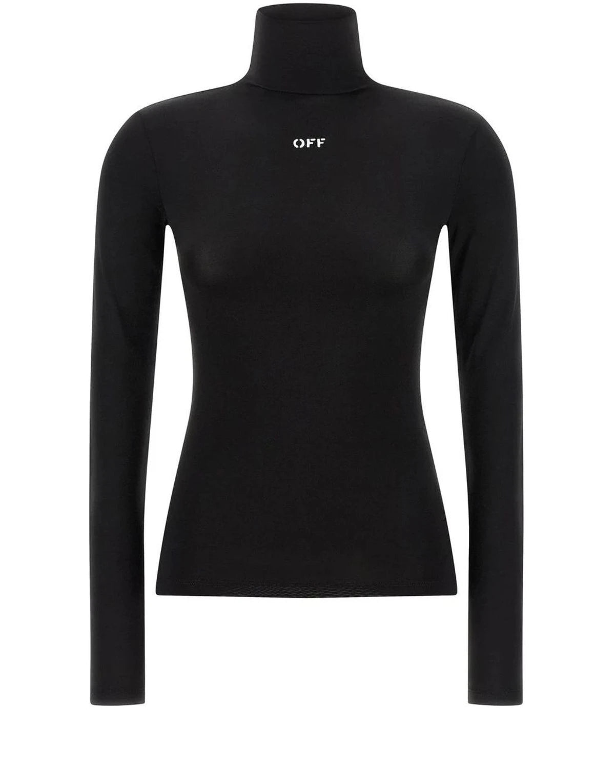 Off-White Cardigan in black, Acetate