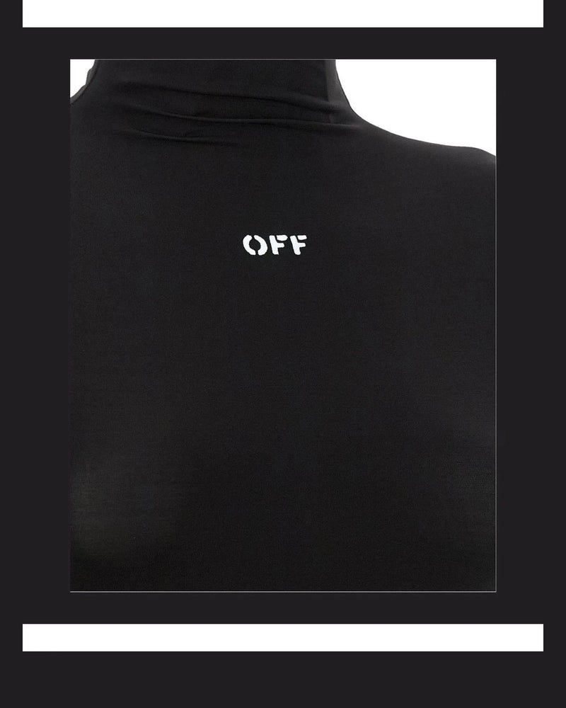 Off-White Cardigan in black, Acetate — view 4