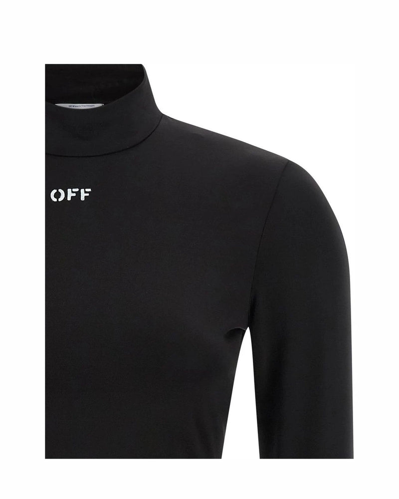 Off-White Blouse in black — view 3