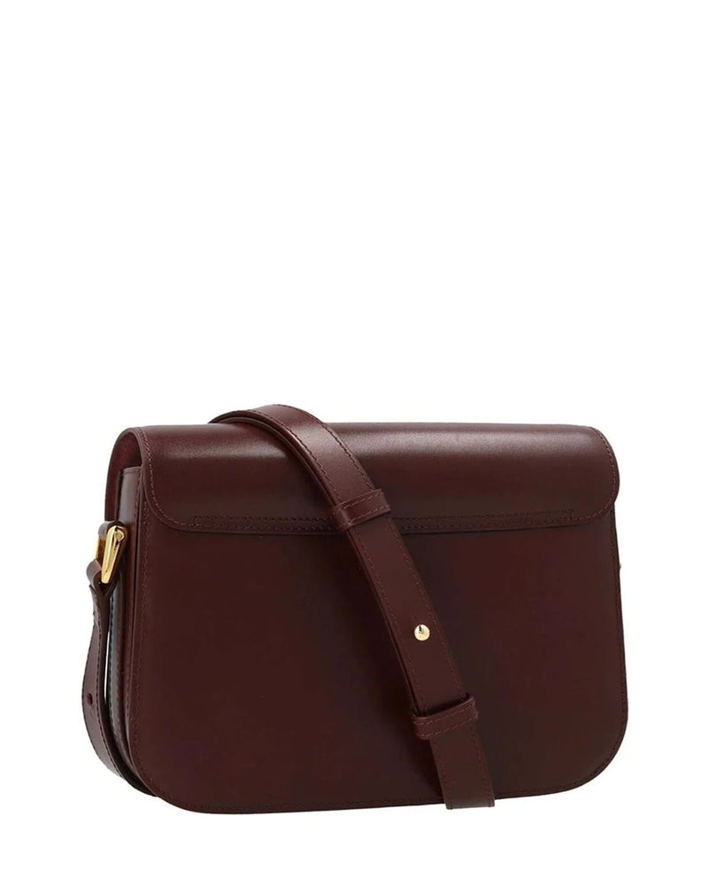 A.P.C. Cross Body Bag in red, Cowhide Leather — view 2