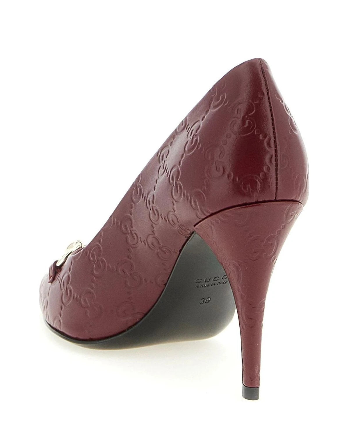 Gucci Pumps in red, Calfskin Leather — view 3