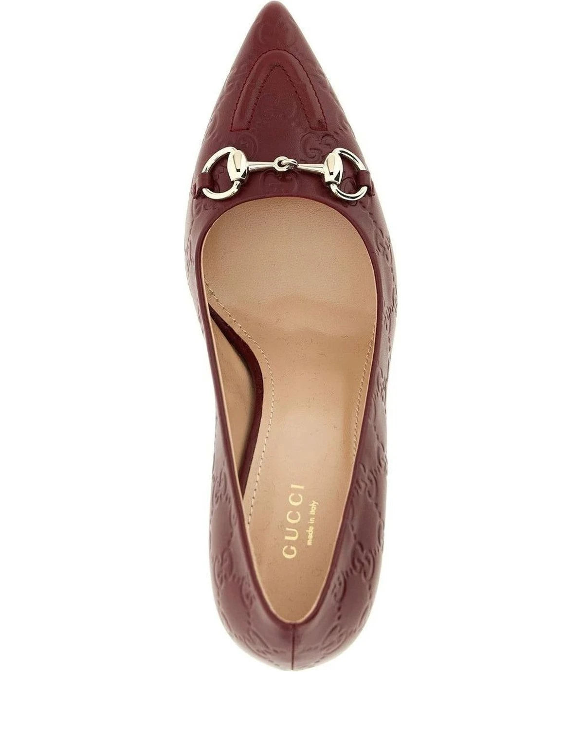 Gucci Pumps in red, Calfskin Leather — view 4