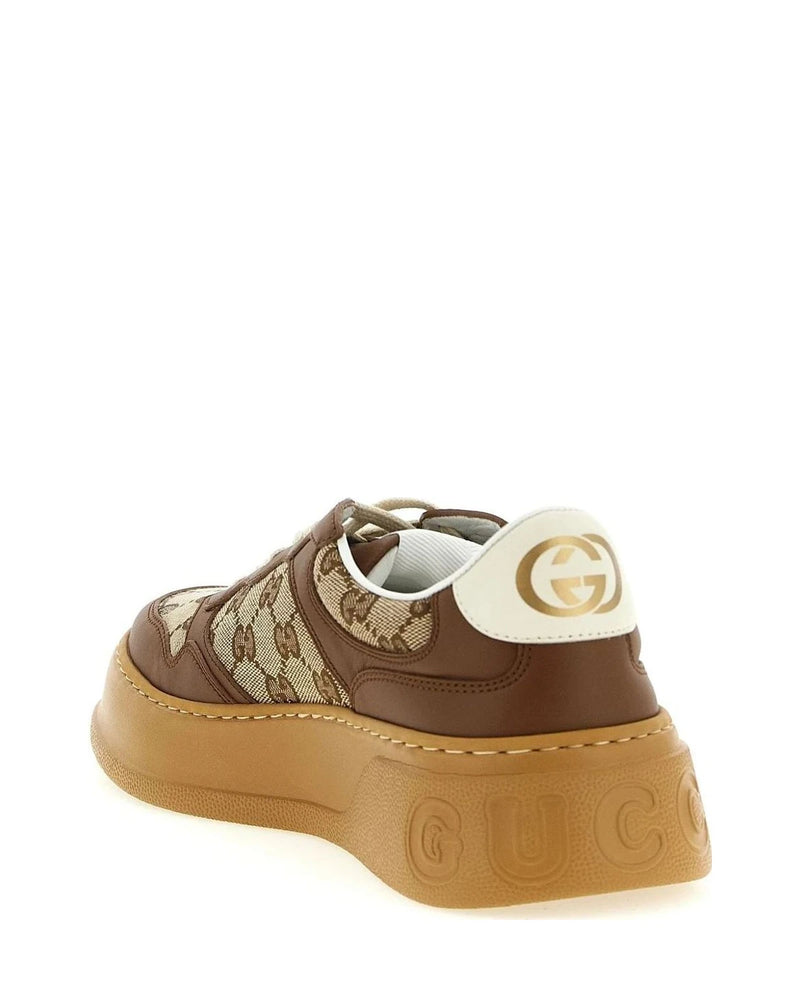 Gucci Sneakers in brown, Calfskin Leather — view 3